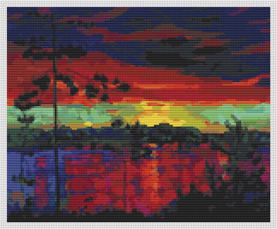 At Sunset - Art of Stitch, The