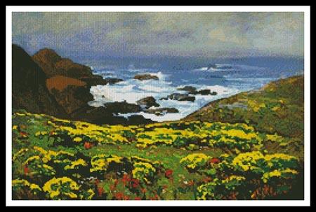 Morning Mist, Monterey Coast - Artecy Cross Stitch