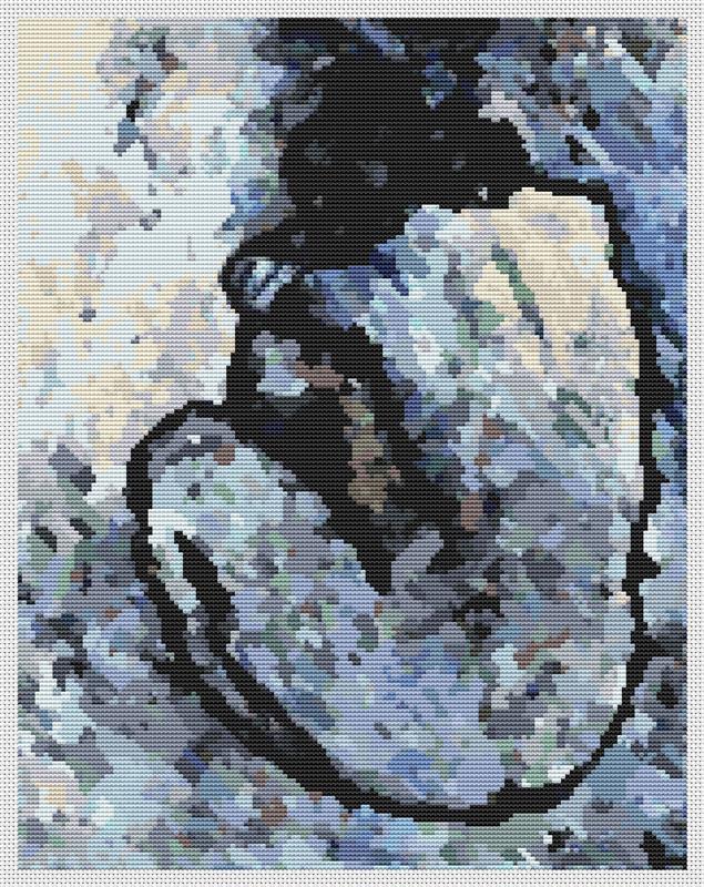 Blue Nude - Art of Stitch, The