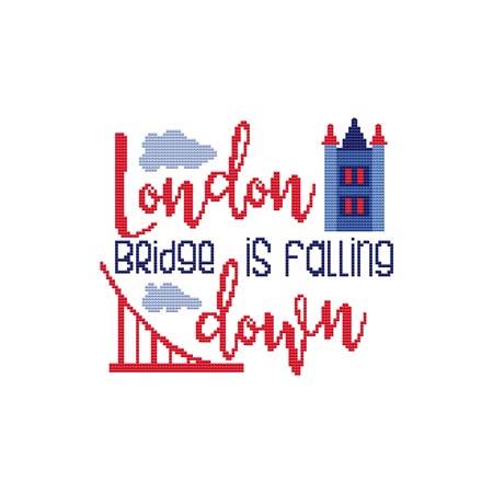 A Nursery Rhyme: London Bridge Is Falling Down - Cross Stitch Wonders