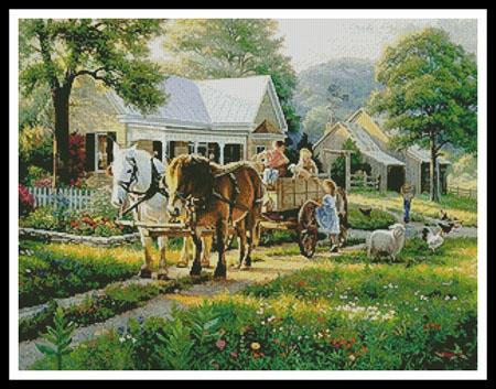The Day Of The Fair - Artecy Cross Stitch
