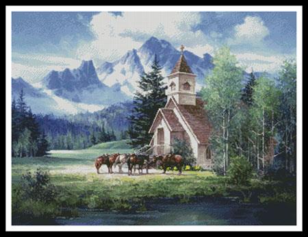 Friends In High Places - Artecy Cross Stitch