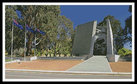 Australian Vietnam Forces National Memorial - Artecy Cross Stitch