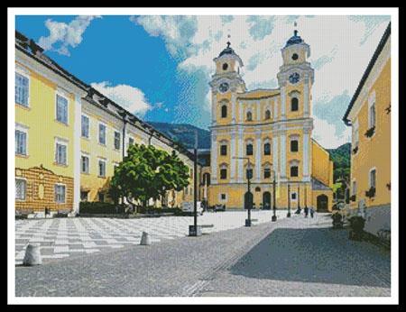 Basilica St. Michael, Mondsee, Austria - Artecy Cross Stitch