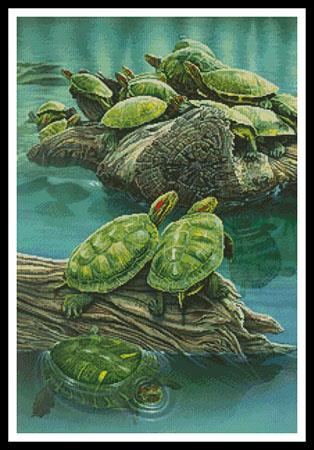 Turtle Pond - Artecy Cross Stitch