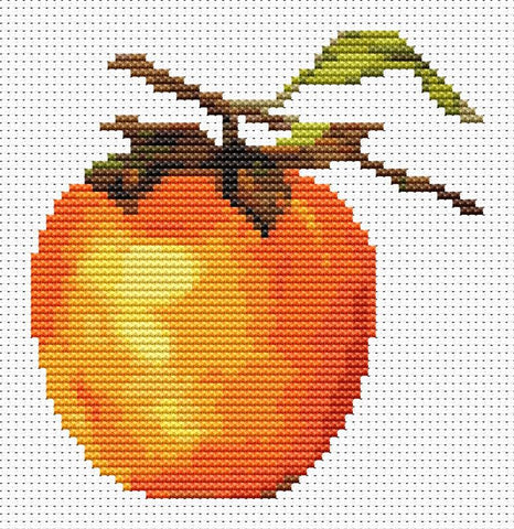 Fruit Series: Persimmon - Art of Stitch, The