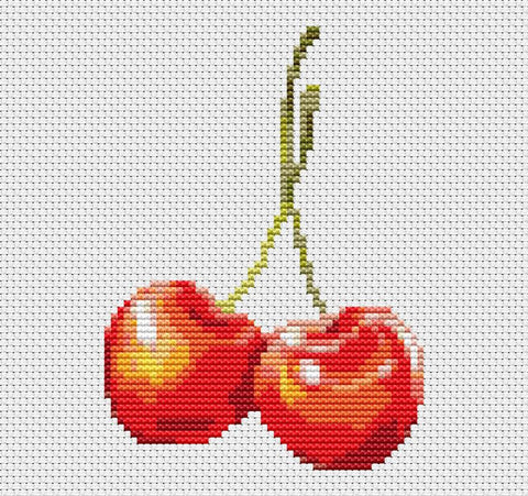 Fruit Series: Cherries - Art of Stitch, The