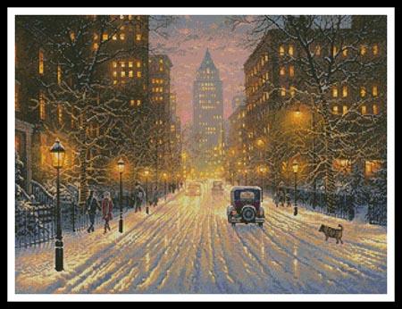 The Lights Of The City - Artecy Cross Stitch