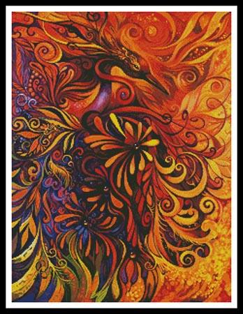 Phoenix Painting - Artecy Cross Stitch