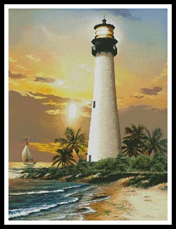 Cape Florida Lighthouse - Artecy Cross Stitch