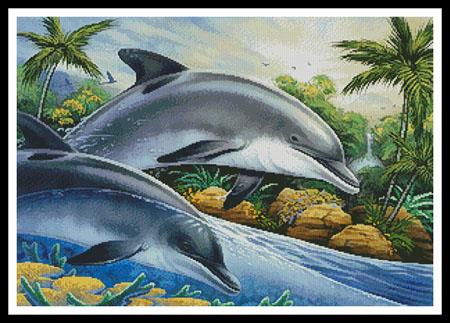 Dolphin Island - Artecy Cross Stitch