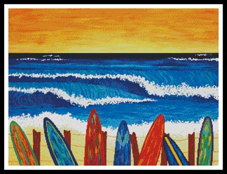 Surfs Up - Artecy Cross Stitch