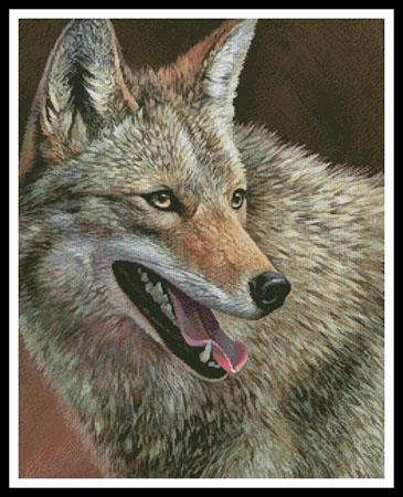 Coyote Profile - Artecy Cross Stitch