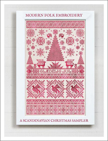 A Scandinavian Christmas Sampler - Modern Folk Embroidery