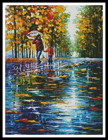 Stroll In Autumn Park - Artecy Cross Stitch