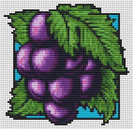 Garden Series: Luscious Grapes - Art of Stitch, The