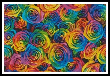 Rainbow Roses - Artecy Cross Stitch