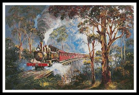 Puffing Billy - Artecy Cross Stitch