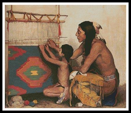 The Lesson (Large) - Artecy Cross Stitch