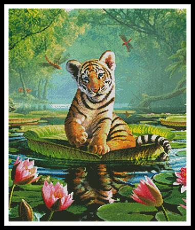 Tiger Lily (Crop) - Artecy Cross Stitch
