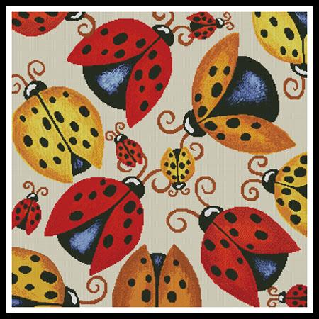 Ladybugs - Artecy Cross Stitch