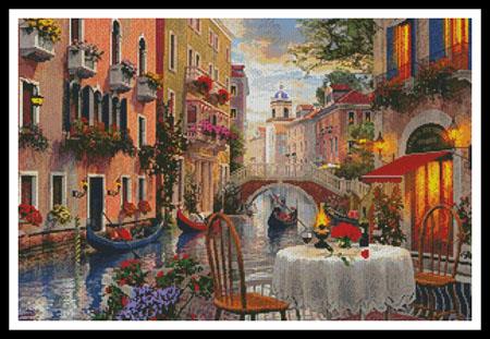Venice Al Fresco - Artecy Cross Stitch