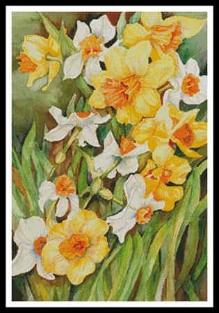 Early Spring Flowers - Artecy Cross Stitch