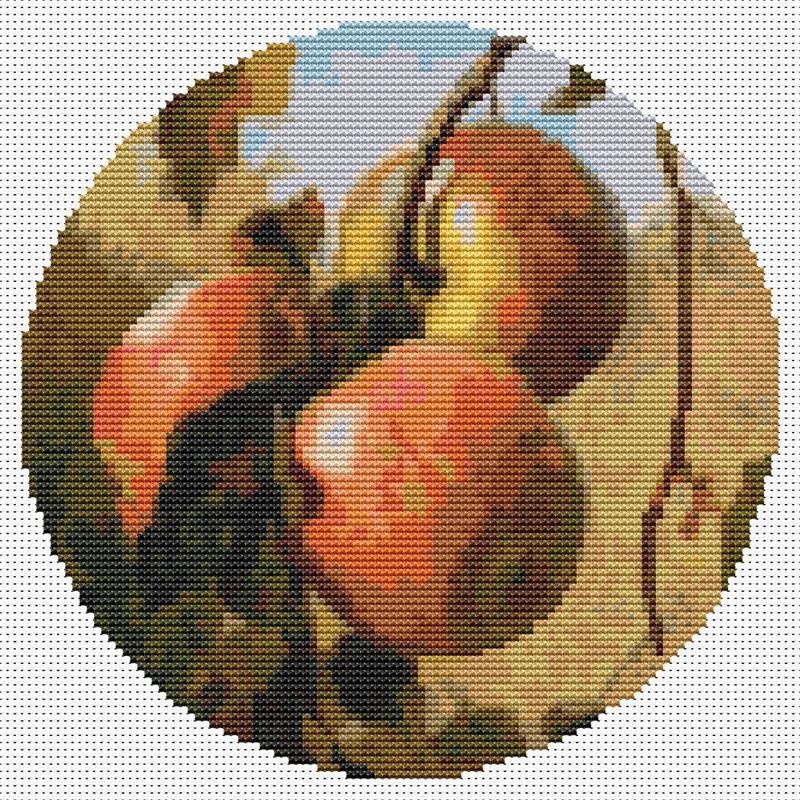 Apples (Circular Chart) - Art of Stitch, The