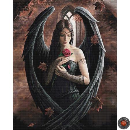 Angel Rose by Anne Stokes - Paine Free Crafts
