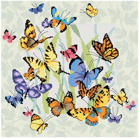 Butterfly Collage - Kooler Design Studio