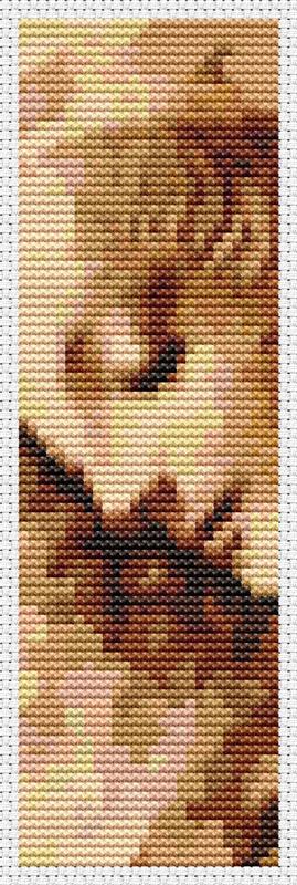 A Woman's Head (Bookmark Chart) - Art of Stitch, The