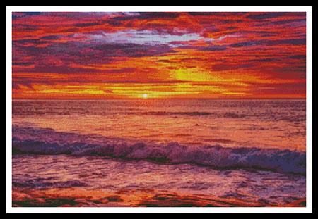 Colourful Sunset - Artecy Cross Stitch