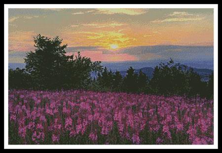 Fireweed Field - Artecy Cross Stitch