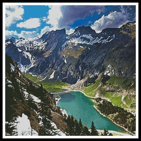 Alpstein Mountain - Artecy Cross Stitch