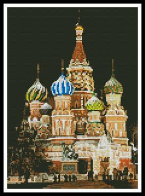 Mini Saint Basil's Cathedral - Artecy Cross Stitch