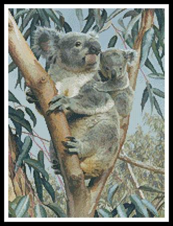 Up The Gum With Mum (Crop) - Artecy Cross Stitch