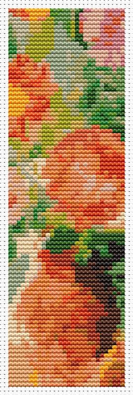 Grand Bouquet (Bookmark Chart) - Art of Stitch, The