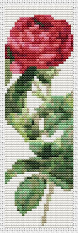 Rosa Gallica Pontiana (Bookmark Chart) - Art of Stitch, The