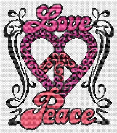 Love And Peace - Art of Stitch, The