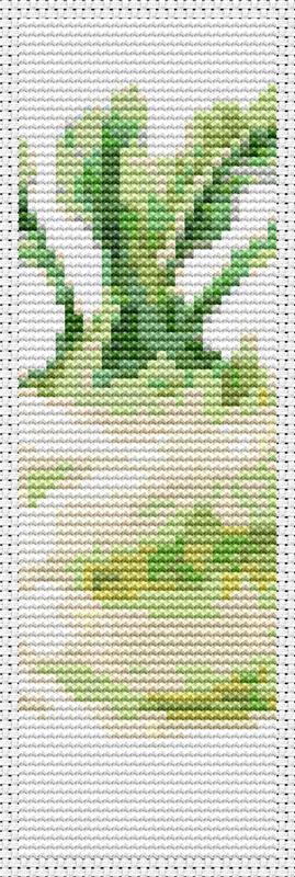 A Side Of Turnip (Bookmark Chart) - Art of Stitch, The