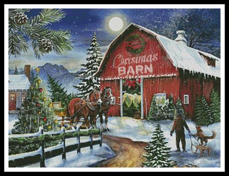The Christmas Barn - Artecy Cross Stitch