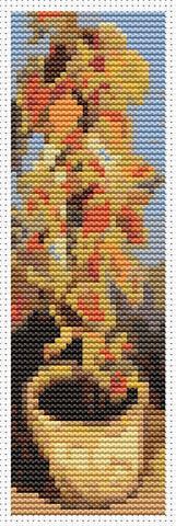 Coleus Plant In A Flower Pot (Bookmark Chart) - Art of Stitch, The