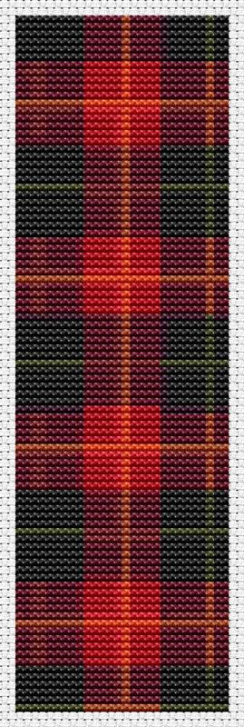 So Plaid (Bookmark Chart) - Art of Stitch, The