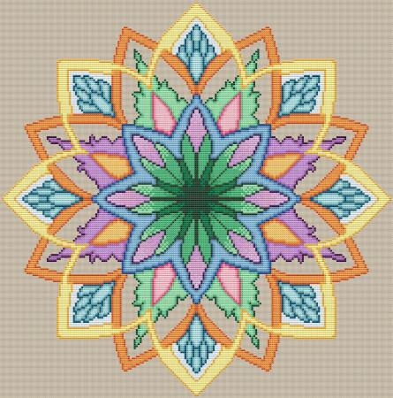 Lotus Mandala - Artists Alley