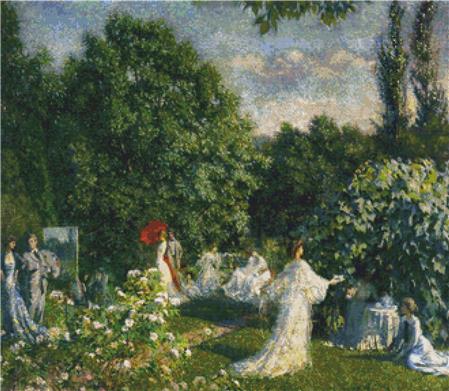 Garden Party - X Squared Cross Stitch