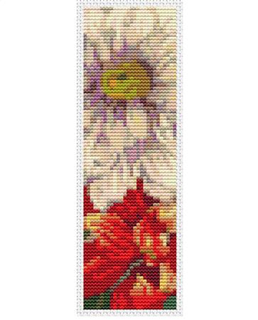 Japan Dahlia (Bookmark Chart) - Art of Stitch, The