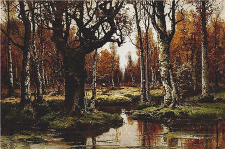Autumnal Landscape - X Squared Cross Stitch