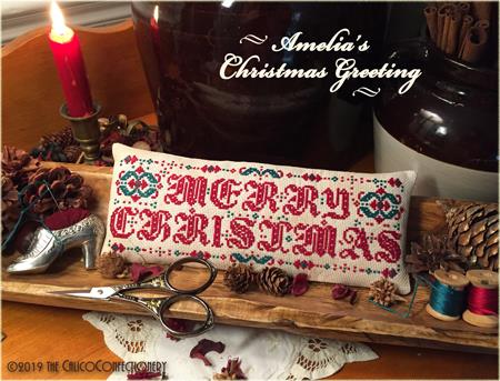 Amelia's Christmas Greeting - Calico Confectionary