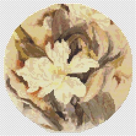 Flower (Circular Chart) - Art of Stitch, The
