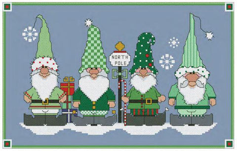 The North Pole Gnomes - CM Designs